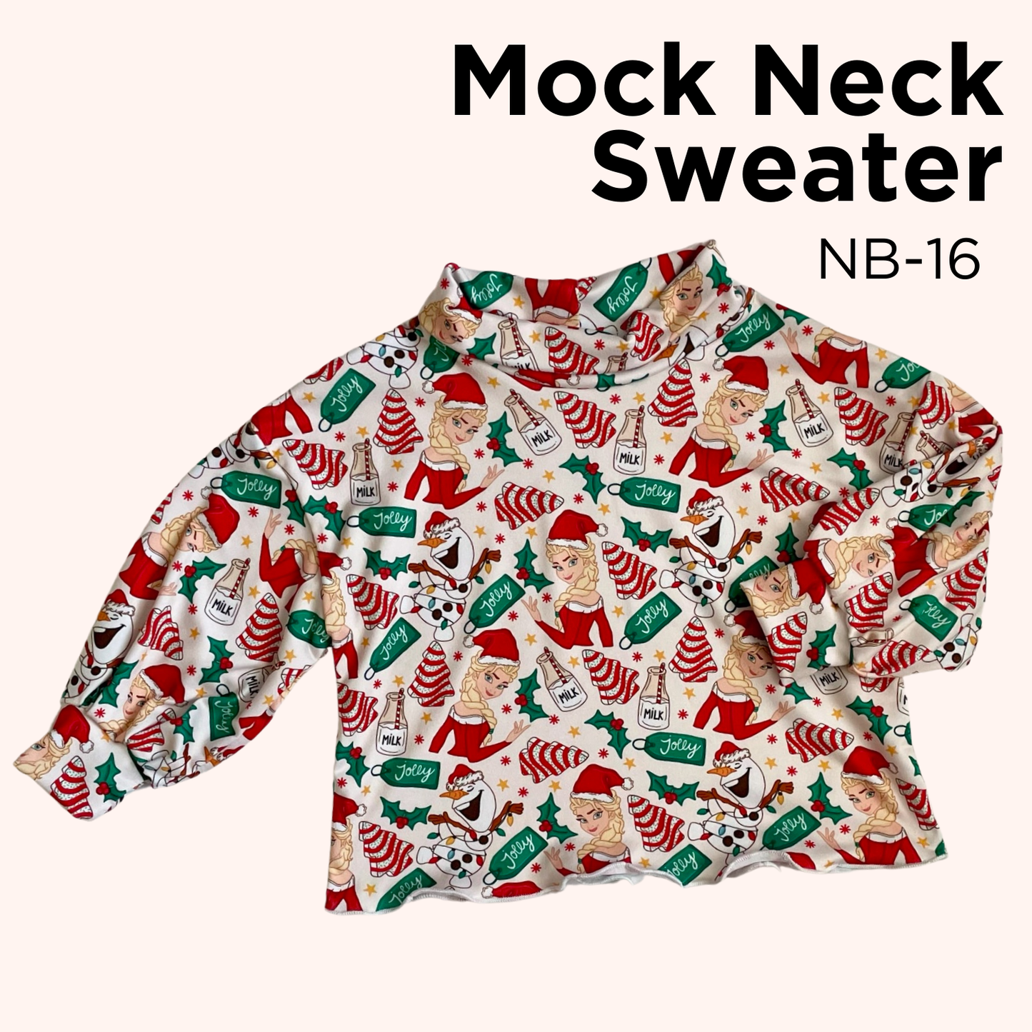 Mock Neck Sweater